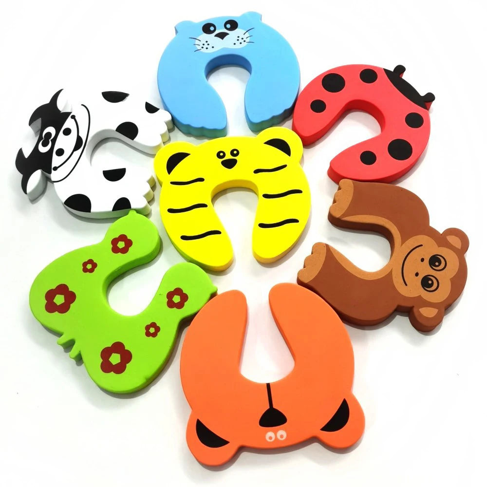 8-Pack Door Finger Pinch Guards - EVA Foam Safety Stoppers
