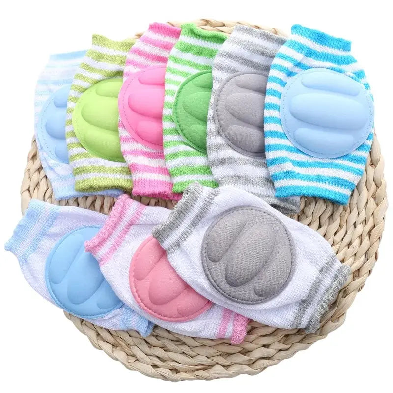 Baby Knee Pads and Elbow Protectors – Non-Slip Leg Warmers for Infant and Toddler Crawling Safety, Unisex Gaiters for Girls and Boys, Fall Prevention Accessories