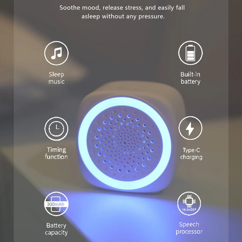 Infant and Kids Mini White Noise Sound Machine Sleep Soother