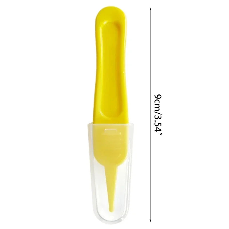 Baby Nasal Cleaning Tweezers — Rounded Tip, Anti-Slip Grip (1 pc)