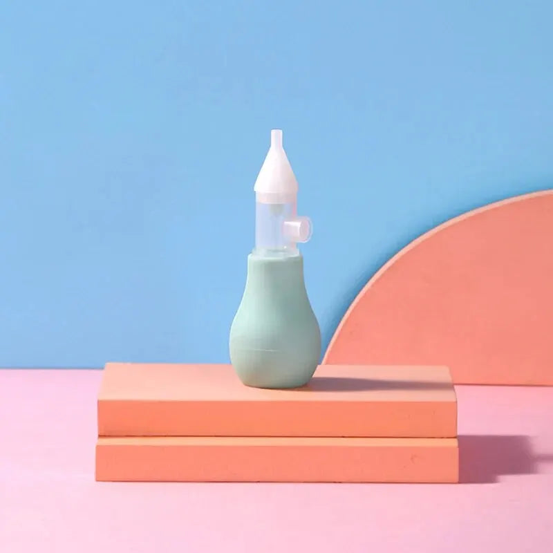 Manual Baby Nasal Aspirator (Syringe/Irrigator) — Soft Silicone Tip