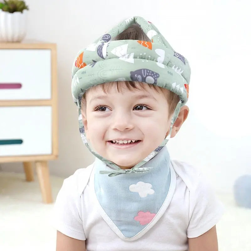 Baby Head Protector - Baby Helmet for Crawling Walking Running - No Bumps and Soft Cushion - Adjustable Protective Cap Infant Baby Safety Headguard - Toddler Helmets 6-12 Months 1-2 Years Old