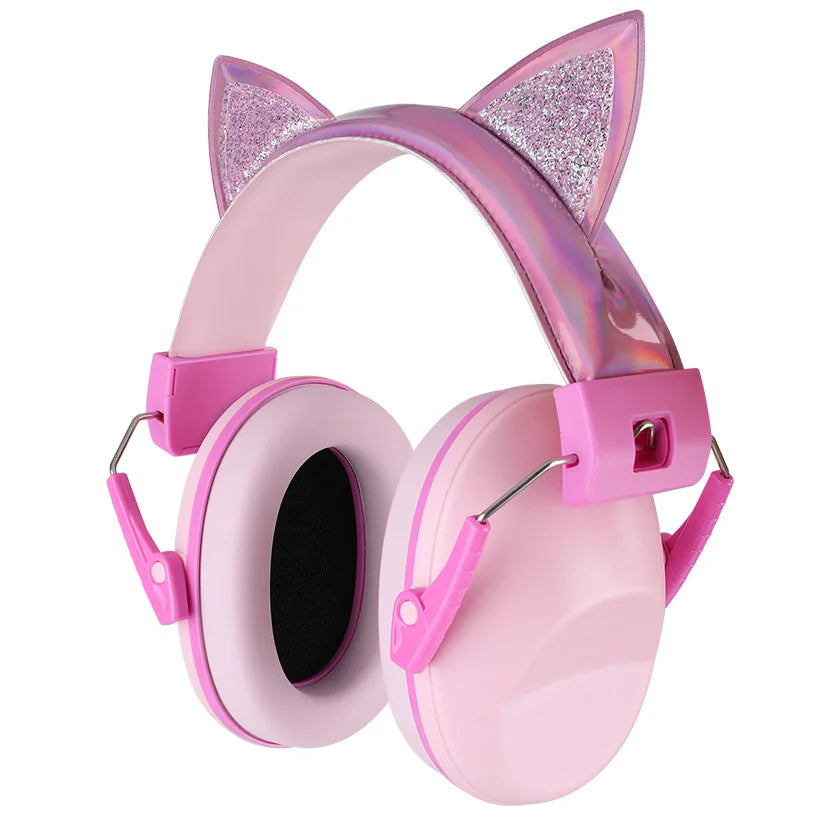 Cute Children Anti-Noise Earmuffs Noise Reduction Headphones