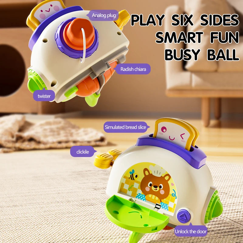 Montessori Sensory Cube Toys