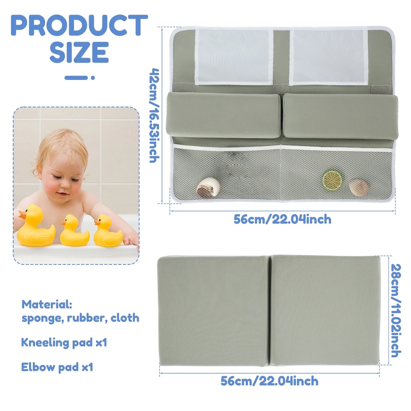 Parent Comfort Bath Kneeler Set