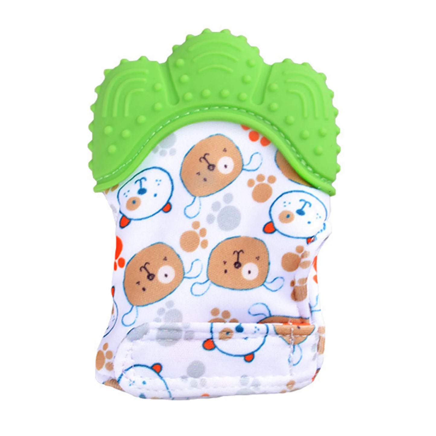 Baby Teether Cartoon Printed Children'S Gloves For Children And Babies Teethers Anti Eating Hand Teething Chewing Toy Baby Stuff