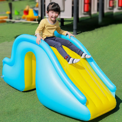 Inflatable Children's Ball Pool Slide Inflatable Pool Slide Strong Kids Slide for Outdoor Backyard above Ground Pool Garden