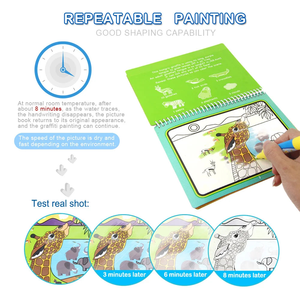 Magic Water Activity Book