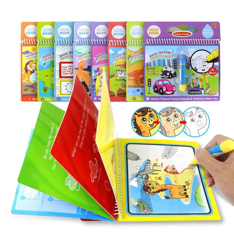 Magic Water Activity Book