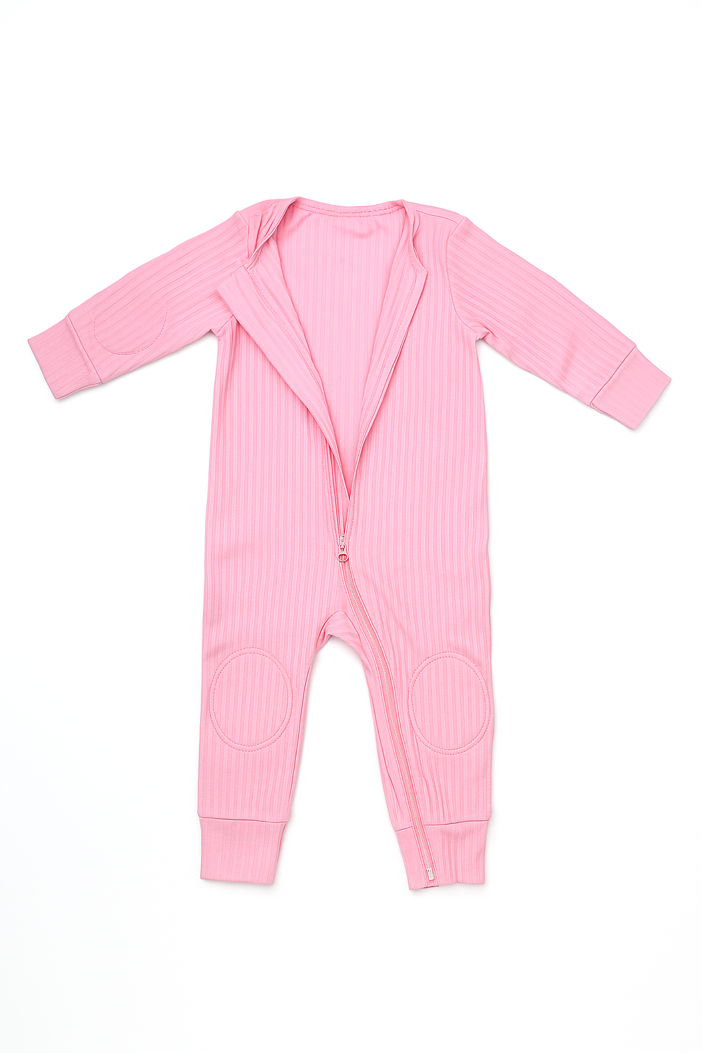 NurtureNauts Romper and Non Slip Sock Bundle (Light Pastel Purple 12-18 month)