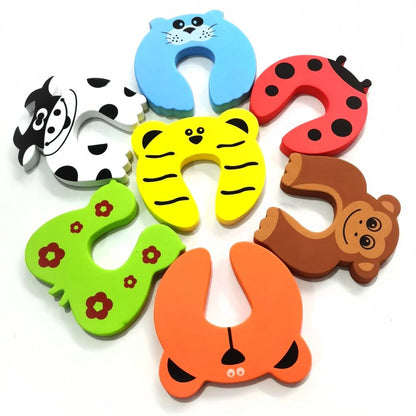 8-Pack Door Finger Pinch Guards - EVA Foam Safety Stoppers