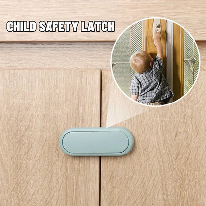 5-Pack Invisible Baby Safety Drawer Latches - Anti-Pinch Protection