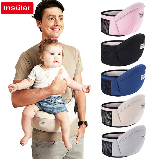 Baby Carrier Waist Stool with Hip Seat – Adjustable Sling & Backpack for Infants and Toddlers