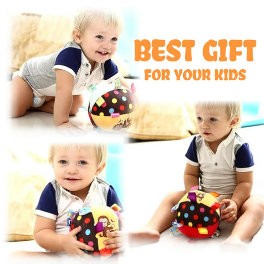 Sensory Musical Plush Soft Ball Baby Toy