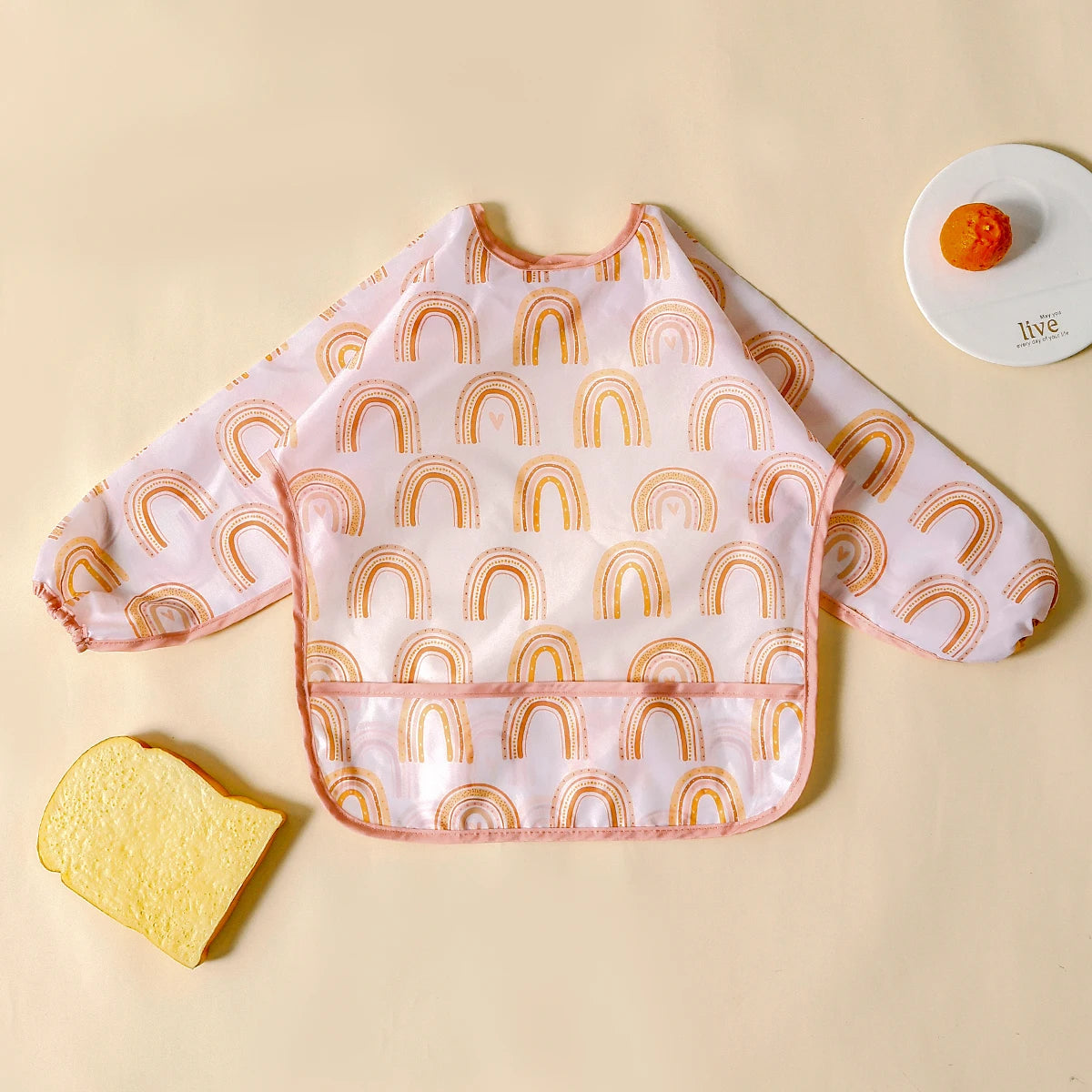 Long-Sleeve Mealtime Smock