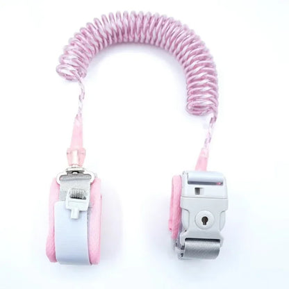 Children’s Anti-Lost Safety Rope – Adjustable Baby Walking Wristband with Metal Chain