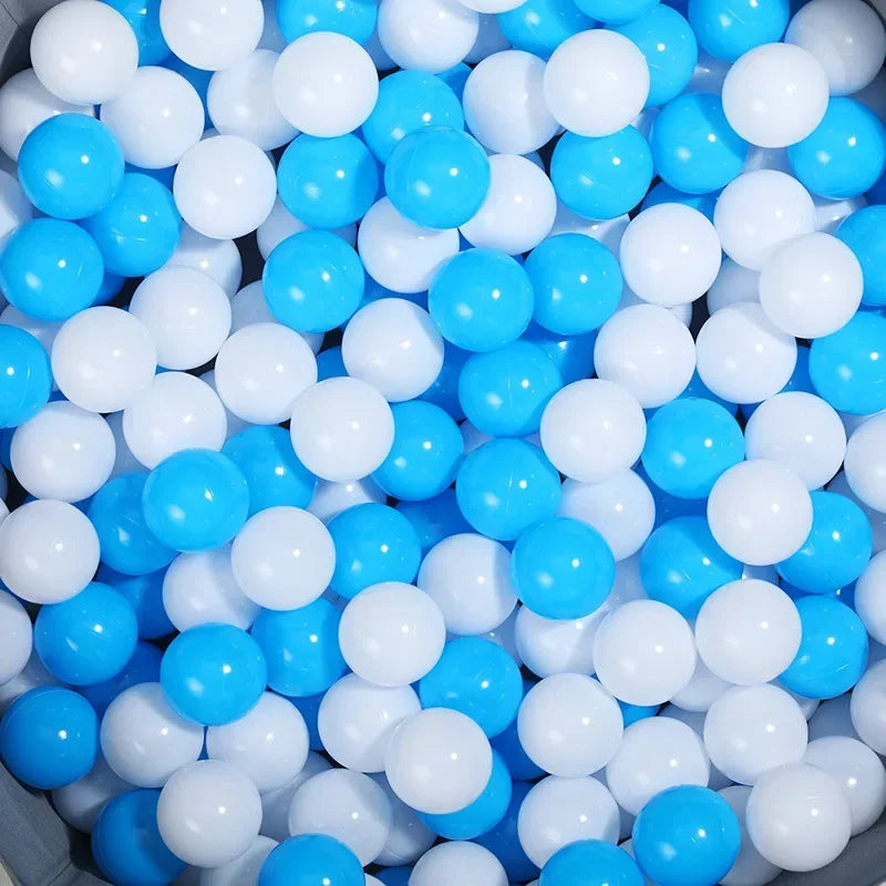 100-Piece Colorful Ball Pit Balls - Safe Plastic Play Balls for Kids