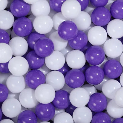 100-Piece Colorful Ball Pit Balls - Safe Plastic Play Balls for Kids