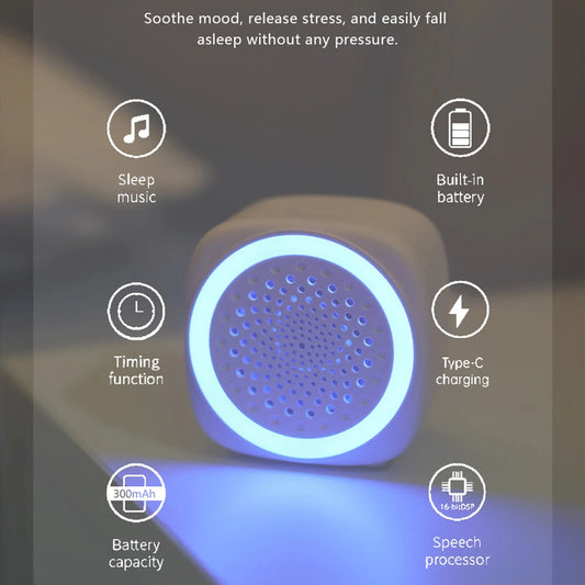 Infant and Kids Mini White Noise Sound Machine Sleep Soother