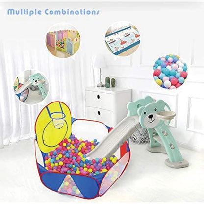 Foldable Kids Ball Pool Play Pen— Indoor/Outdoor (Balls Not Included)