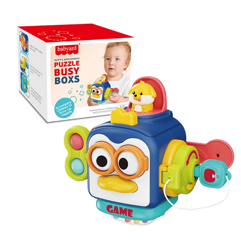 Montessori Sensory Cube Toys
