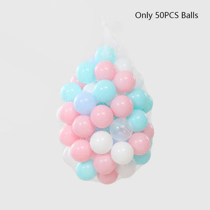 Foldable Kids Ball Pool Play Pen— Indoor/Outdoor (Balls Not Included)