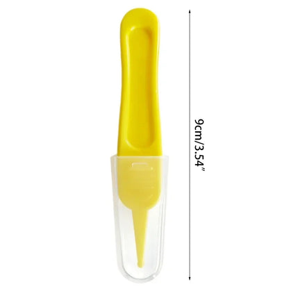 Baby Nasal Cleaning Tweezers — Rounded Tip, Anti-Slip Grip (1 pc)