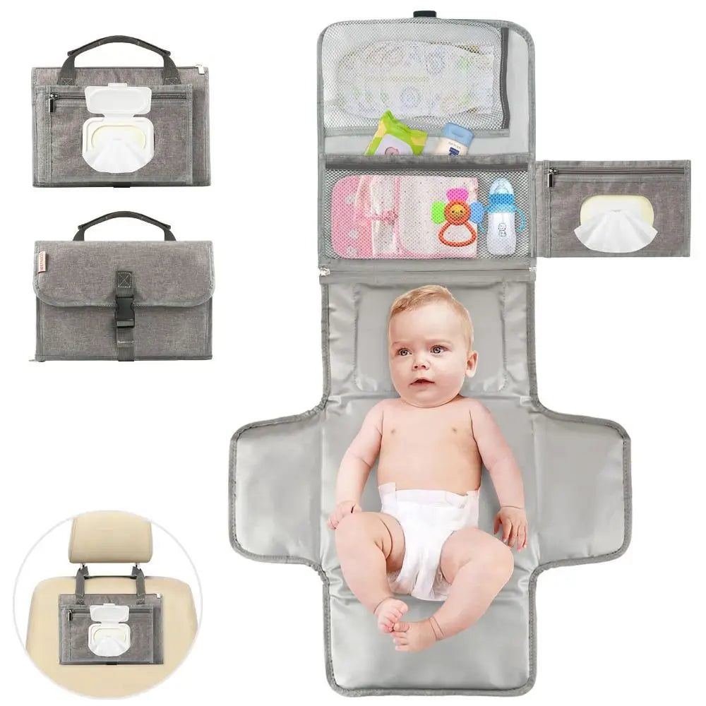Changing Station with Wipe Pocket