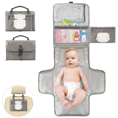 Changing Station with Wipe Pocket