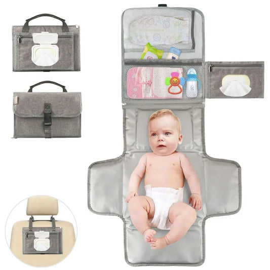 Changing Station with Wipe Pocket