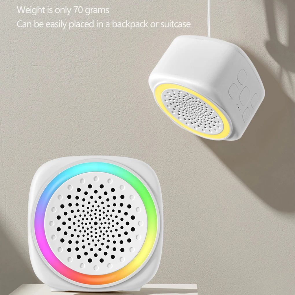 Infant and Kids Mini White Noise Sound Machine Sleep Soother