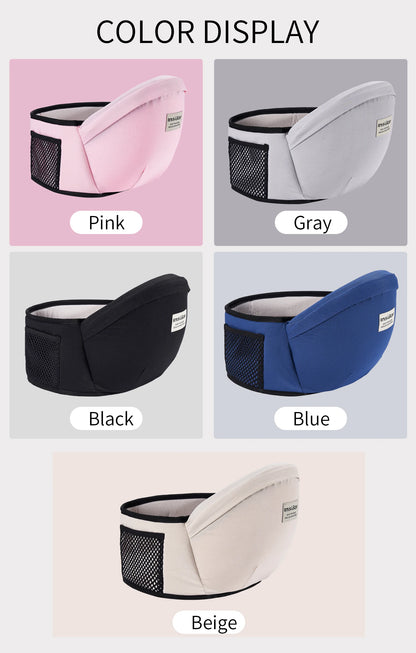Baby Carrier Waist Stool with Hip Seat – Adjustable Sling & Backpack for Infants and Toddlers