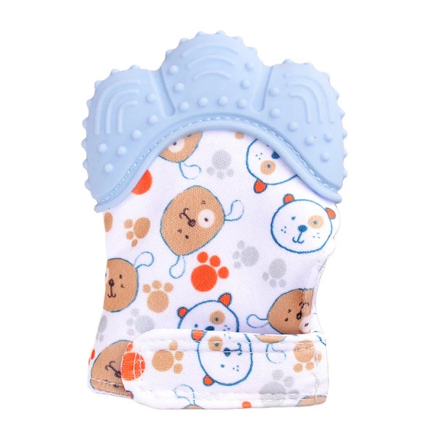Baby Teether Cartoon Printed Children'S Gloves For Children And Babies Teethers Anti Eating Hand Teething Chewing Toy Baby Stuff