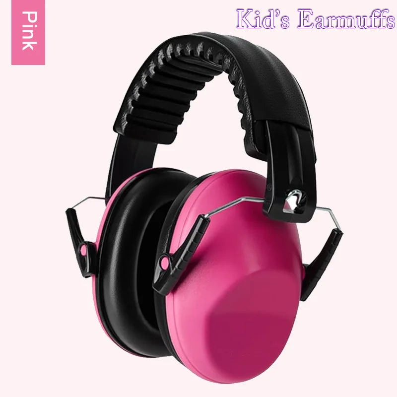 Cute Children Anti-Noise Earmuffs Noise Reduction Headphones