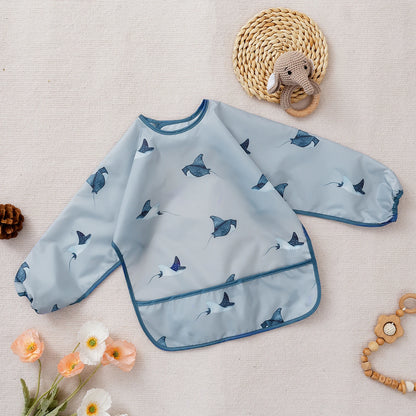 Long-Sleeve Mealtime Smock