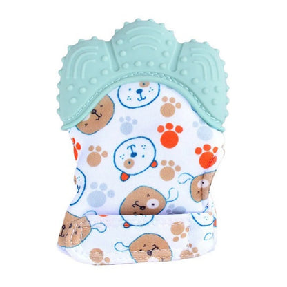 Baby Teether Cartoon Printed Children'S Gloves For Children And Babies Teethers Anti Eating Hand Teething Chewing Toy Baby Stuff