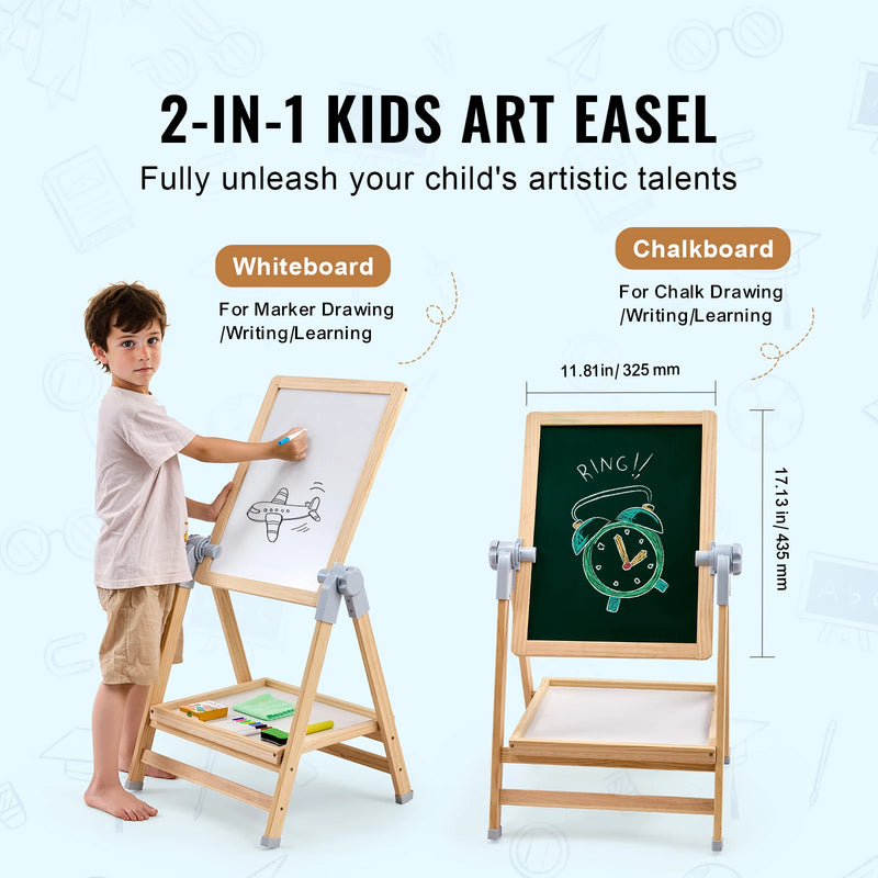 Magnetic Doodle Easel for Little Creators