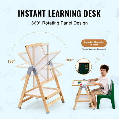 Magnetic Doodle Easel for Little Creators