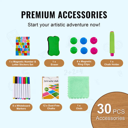 Magnetic Doodle Easel for Little Creators