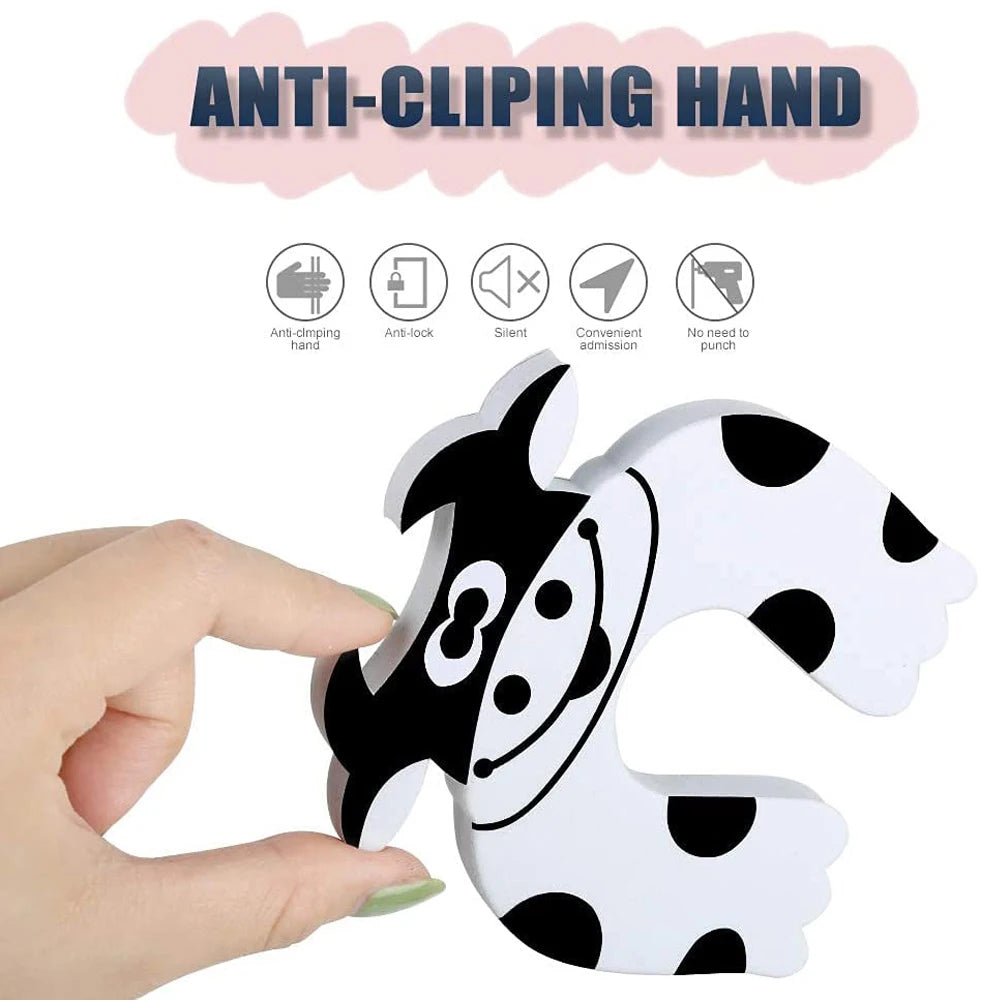 8-Pack Door Finger Pinch Guards - EVA Foam Safety Stoppers