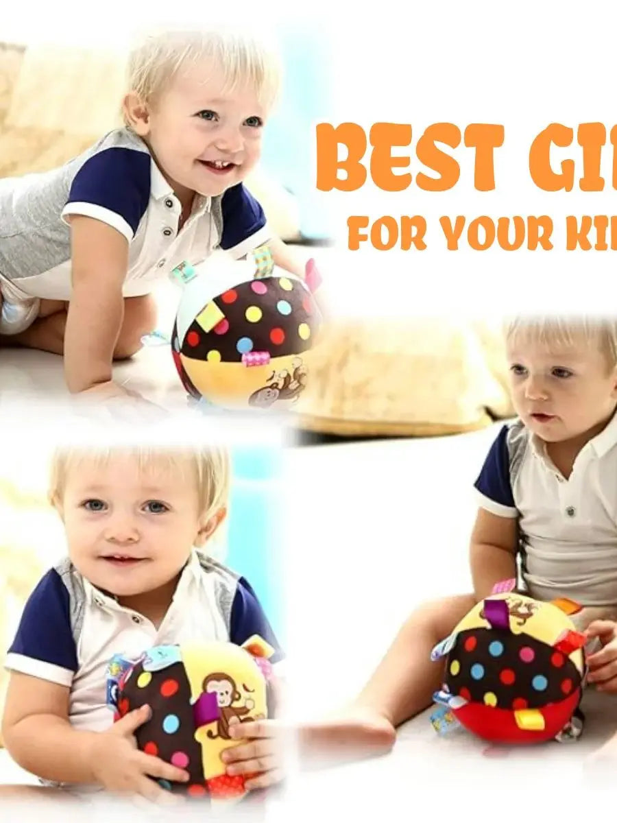 Sensory Musical Plush Soft Ball Baby Toy