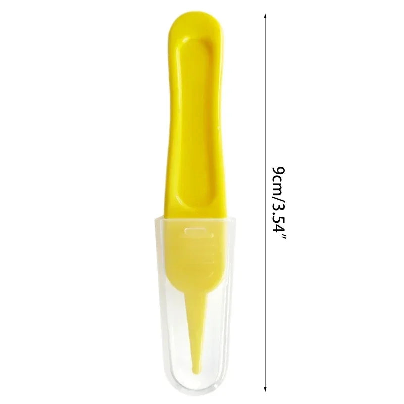 Baby Nasal Cleaning Tweezers — Rounded Tip, Anti-Slip Grip (1 pc)