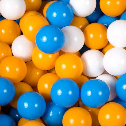 100-Piece Colorful Ball Pit Balls - Safe Plastic Play Balls for Kids