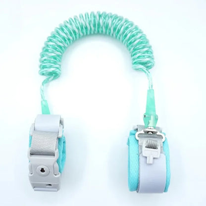 Children’s Anti-Lost Safety Rope – Adjustable Baby Walking Wristband with Metal Chain