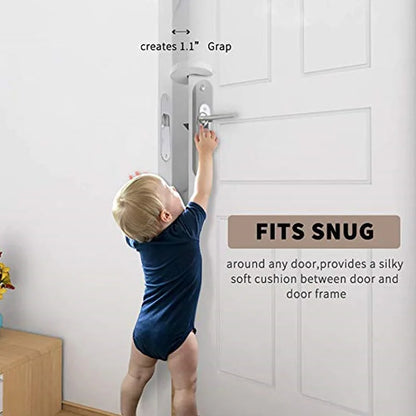 6-Pack Soft Foam Door Finger Guards - Baby Safety Protection