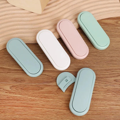 5-Pack Invisible Baby Safety Drawer Latches - Anti-Pinch Protection