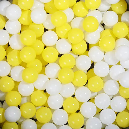 100-Piece Colorful Ball Pit Balls - Safe Plastic Play Balls for Kids