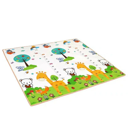 Double Sided Educational Baby Play Mat – Large Foldable Foam Activity Rug | 5 Sizes, Safe Crawling Carpet for Kids & Toddlers