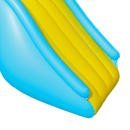 Inflatable Children's Ball Pool Slide Inflatable Pool Slide Strong Kids Slide for Outdoor Backyard above Ground Pool Garden