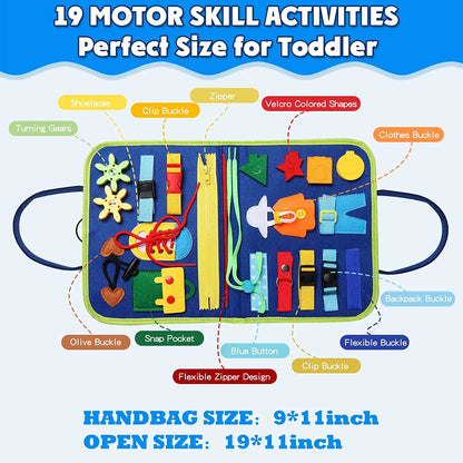 Sensory Tactile Math Developmental Education Toy Montessori Busy Board Life Skills Fine Motor Learning Activities Toys for Kids